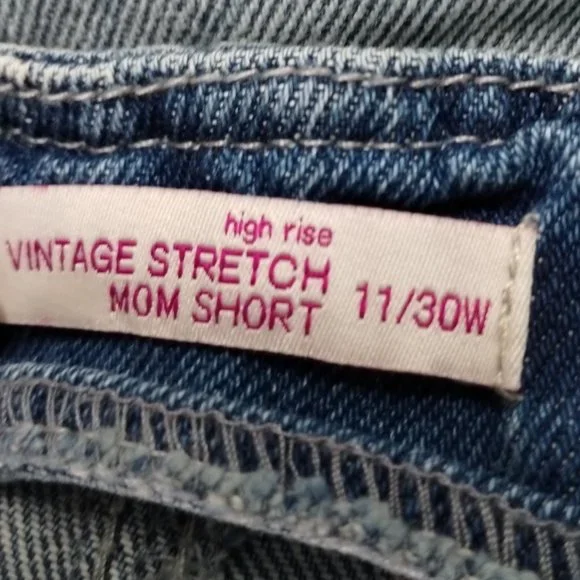 SO Paperbag Waist High Rise Vintage Mom Shorts - Picture 9 of 11